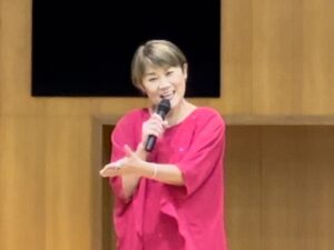 山田邦子さんの講演を聴いてきました